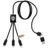Cable extensible 5 en 1 ABS PET reciclado logo luminoso - Imagen 16