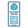 Bidón deportivo Prevented Ocean 850 ml tapa Flip - Imagen 62