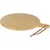 Tabla cortar bambú redonda 30,5 cm mango 8 cm - Imagen 11
