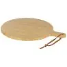 Tabla cortar bambú redonda 30,5 cm mango 8 cm - Imagen 12