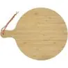 Tabla cortar bambú redonda 30,5 cm mango 8 cm - Imagen 15