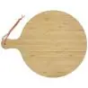 Tabla cortar bambú redonda 30,5 cm mango 8 cm - Imagen 16