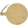 Tabla cortar bambú redonda 30,5 cm mango 8 cm - Imagen 23