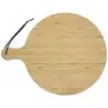Tabla cortar bambú redonda 30,5 cm mango 8 cm - Imagen 24