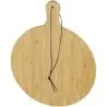 Tabla cortar bambú redonda 30,5 cm mango 8 cm - Imagen 25