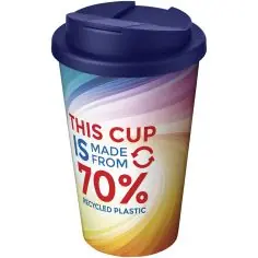 Vaso reciclado 350 ml antigoteo envolvente