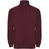 Sudadera media cremallera cuello alto canalé unisex - Imagen 38