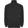 Sudadera media cremallera cuello alto canalé unisex - Imagen 46