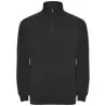 Sudadera media cremallera cuello alto canalé unisex - Imagen 47