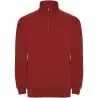 Sudadera media cremallera cuello alto canalé unisex - Imagen 50