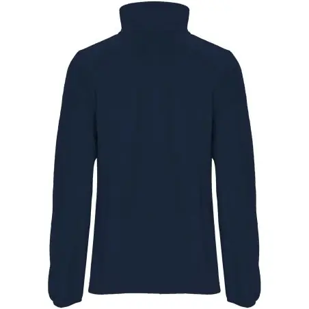 Chaqueta polar mujer cuello alto corte entallado