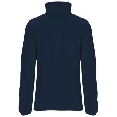 Chaqueta polar mujer cuello alto corte entallado