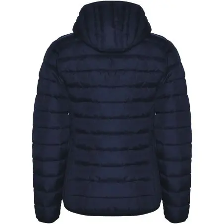 Chaqueta mujer tacto pluma ligera y plegable