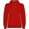 Sudadera capucha bicolor entallada mujer pulgares - Imagen 43