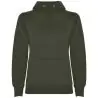 Sudadera capucha bicolor entallada mujer pulgares - Imagen 52