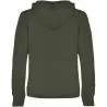 Sudadera capucha bicolor entallada mujer pulgares - Imagen 53