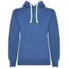 Sudadera capucha bicolor entallada mujer pulgares - Imagen 64