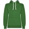 Sudadera capucha bicolor entallada mujer pulgares - Imagen 71