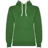 Sudadera capucha bicolor entallada mujer pulgares - Imagen 72