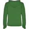Sudadera capucha bicolor entallada mujer pulgares - Imagen 73