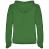Sudadera capucha bicolor entallada mujer pulgares - Imagen 74