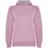 Sudadera capucha bicolor entallada mujer pulgares - Imagen 75