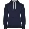 Sudadera capucha bicolor entallada mujer pulgares - Imagen 79