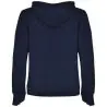 Sudadera capucha bicolor entallada mujer pulgares - Imagen 82