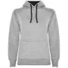 Sudadera capucha bicolor entallada mujer pulgares - Imagen 84