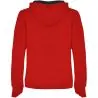 Sudadera capucha bicolor entallada mujer pulgares - Imagen 89
