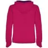 Sudadera capucha bicolor entallada mujer pulgares - Imagen 94