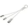 Cable llavero 4 en 1 aluminio reciclado - Imagen 32