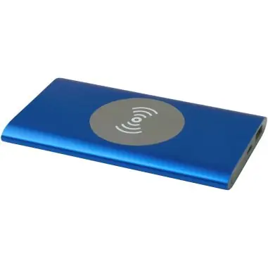 Powerbank inalámbrico aluminio reciclado 4000 mAh