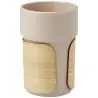 Vaso cerámica 340 ml funda bambú - Imagen 13