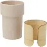 Vaso cerámica 340 ml funda bambú - Imagen 16