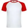 Camiseta deportiva infantil raglán contraste - Imagen 48