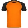 Camiseta deportiva infantil raglán contraste - Imagen 52
