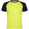 Camiseta deportiva infantil raglán contraste - Imagen 55