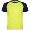 Camiseta deportiva infantil raglán contraste - Imagen 56