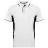 Polo deportivo unisex bicolor transpirable etiqueta - Imagen 48