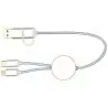Cable cargador 5 en 1 reciclado 30 cm 27W - Imagen 36