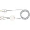 Cable cargador 5 en 1 reciclado 150 cm 27W - Imagen 36