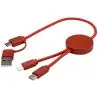 Cable cargador 5 en 1 reciclado 30 cm 27W - Imagen 30
