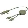 Cable cargador 5 en 1 reciclado 30 cm 27W - Imagen 51