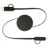 Cable retráctil 5 en 1 reciclado 90 cm 40W - Imagen 26