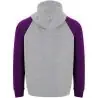 Sudadera bicolor con capucha unisex - Imagen 61