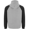 Sudadera capucha bicolor infantil raglán canguro - Imagen 40