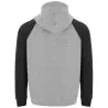 Sudadera capucha bicolor infantil raglán canguro - Imagen 41