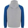 Sudadera capucha bicolor infantil raglán canguro - Imagen 44