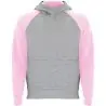 Sudadera capucha bicolor infantil raglán canguro - Imagen 46